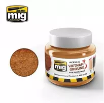 AMMO by MIG Jimenez AMMO MIG akrilinis purvas Vietnam Ground dioramoms, 250 ml