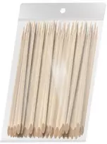 Activeshop Medinės lazdelės manikiūrui Ocho Nails 15 cm, 100 vnt