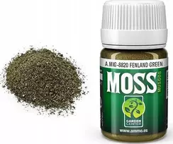 AMMO by MIG Jimenez AMMO MIG Fenland Žalias MOSS samanų efektas dioramoms, 35 ml (8820)
