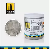 AMMO by MIG Jimenez AMMO MIG akrilinis purvas betono tekstūra dioramoms, 100 ml (2158)