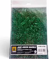 AMMO by MIG Jimenez AMMO MIG Jade Žalias marmuro kvadratinės plytelės – lakštai 8780