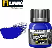 AMMO by MIG Jimenez AMMO MIG DRYBRUSH Dark Mėlyna 40 ml – sendinimo dažai, 0641