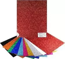 Mfp Paper MFP popierius Spalvingas blizgantis kartonas 250g 25x35cm 10 lapų