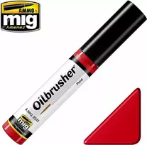 AMMO by MIG Jimenez AMMO by MIG Oilbrusher Raudona 3503 – aliejiniai dažai sendinimui su teptuku