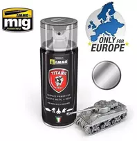 AMMO by MIG Jimenez Titans Hobby akrilinis purškiamas gruntas plikam metalui 400 ml, 109
