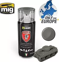 AMMO by MIG Jimenez Titans Hobby akrilinis gruntas, vokiška lauko pilka matinis, 400 ml