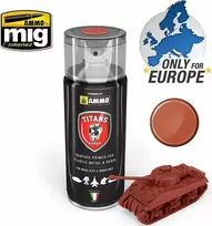 AMMO by MIG Jimenez Titans Hobby akrilinis matinis gruntas rūdžių spalvos 400 ml purškiamas