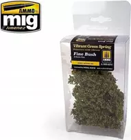 AMMO by MIG Jimenez AMMO MIG ryškiai žali pavasariniai krūmai 8372 – dioramoms, maketams