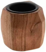 Home Styling Collection Medinė žvakidė, akacija, 6 cm