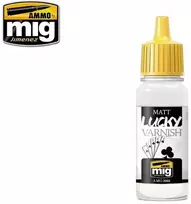 AMMO by MIG Jimenez AMMO MIG matinis akrilinis lakas Matinis LUCKY VARNISH 17 ml (2055)