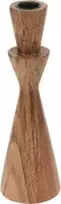Home Styling Collection Medinė žvakidė, akacija, 22 cm