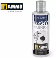 AMMO by MIG Jimenez AMMO MIG ULTRA-Matinis Lucky Varnish akrilinis lakas, ypač matinis, 60 ml