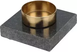 Home Styling Collection Žvakės laikiklis, granitinis pagrindas, 7 cm