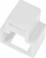 RJ45 kištuko užraktas nuo neleistino atjungimo, baltas (24 vnt. pakuotėje + raktas) ALANTEC