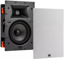 JBL STUDIO 6-6IW Dvipusis montuojamas garsiakalbis 6,5 colio baltas stačiakampis Galia 50 W RMS