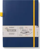 Teka Bookaroo Notebook Journal didelis - tamsiai mėlynas