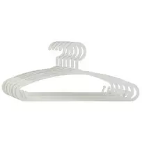 Atmosphera PIECES Vaikiškos pakabos, 6 vnt, balta spalva