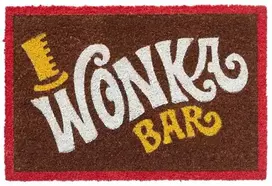Other Brand Willy Wonka - Wonka Bar durų kilimėlis (40 x 60 cm)