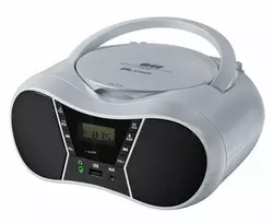 Eltra Grotuvas CD LILA2 USB/BT sidabrinė