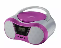 Eltra Grotuvas CD LILA2 USB/BT rožinė