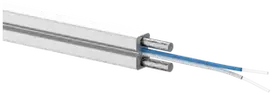 FTTH 2J B2ca SM 9/125 šviesolaidinis kabelis, baltas, FRP sutvirtinimas, visiškai dielektrinis, 1000 m ALANTEC