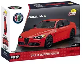 COBI konstruktorius Alfa Romeo Giulia Quadrifoglio 1:35, 90 detalių