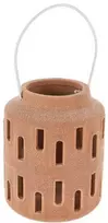 Home Styling Collection Žvakių žibintas, metalinis laikiklis, 10 x 13 cm