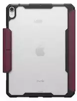 Urban Armor Gear UAG Essential Armor Dėklas su stovu ir Apple Pieštuko laikikliu iPad Air 11" 2024 - raudonos spalvos