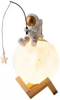 Oem Moon stalinė lempa / drėkintuvas ASTRONAUT sėdimas Art Deco (modelis 5) AFSH