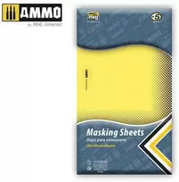 AMMO by MIG Jimenez AMMO MIG Maskavimo lapai aerografui 280×195 mm, be klijų likučių 8043