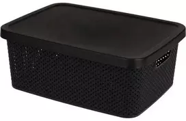 Storage Solutions Plastikinis indas su dangteliu, 13 l