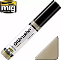 AMMO by MIG Jimenez AMMO MIG Oilbrusher Dusty Earth 3523 – sendinimo aliejiniai dažai su teptuku