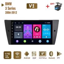 2Din Android automobilinis radijas, skirtas BMW 3 serijos E90 E91 E92 E93 2006-2012 Multimedia Carplay Auto WIFI galvos blokas Stereo Navigacija 2+32GB 1+16GB