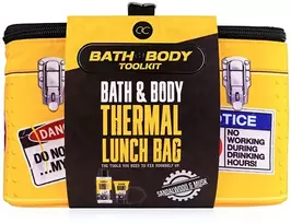Kūno priežiūros priemonių rinkinys Bath & Body Toolkit (Kūno prausiklis, 200ml + Rankų šveitiklis, 50ml + Kūno kempinėlė)