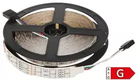 Opti LED juosta LED120A-12V/28.8W-RGB/5M 5 m