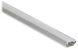 Oledowani PROFILIS SU GAUBTU JUOSTOMS LED PR-LED/CA/2M KAMPINIS SIDABRINĖ