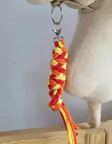 Super Hobby Horse Pavadėlis hobi arkliukui, raudonas/oranžinis/geltonas