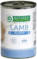 Lovely Hunter NATURE'S PROTECTION jaunų šunų konservuotas pašaras su ėriena, 400g