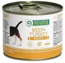 Natures Protection Lovely Hunter NP Dog Adult jautiena&kalakutiena 200g konservuotas pašaras šunims