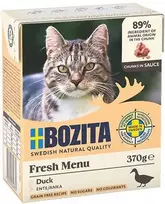 BOZITA Fresh Menu Antis padaže - šlapias kačių maistas - 370g