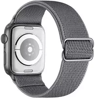Dux Ducis apyrankė MIXTURE PRO stretchable braided skirta Apple Watch 42 / 44 / 45 / 49 mm midnight