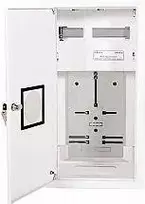 Alfako 1x11 modulinis skirstomasis skydelis IP40 su užraktu + A-RW12 peržiūros langas