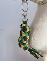 Super Hobby Horse Pavadėlis hobi arkliukui, dvigubas, garstyčių/žalias/tamsiai žalias