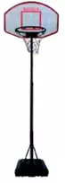 Krepšinio rinkinys su reguliuojamu stovu, 190-250 cm