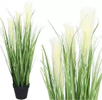 Dirbtinė pampų žolė vazone, 45 cm