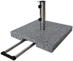 Granitinis pagrindas lauko skėčiui, 50x50 cm, 40 kg