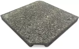 Granitinis pagrindas lauko skėčiui (1/4), 47x47x4 cm, 25 kg