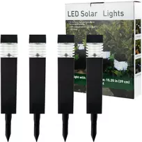Soliarinis LED sodo šviestuvas ECOBRIGHT, 4 vnt