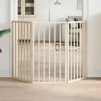 Sulankstomi šunų varteliai, 3 dalys, 150 cm, tuopos mediena