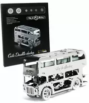 Time For Machine Cute Double-Decker - metalinio konstruktoriaus komplektas